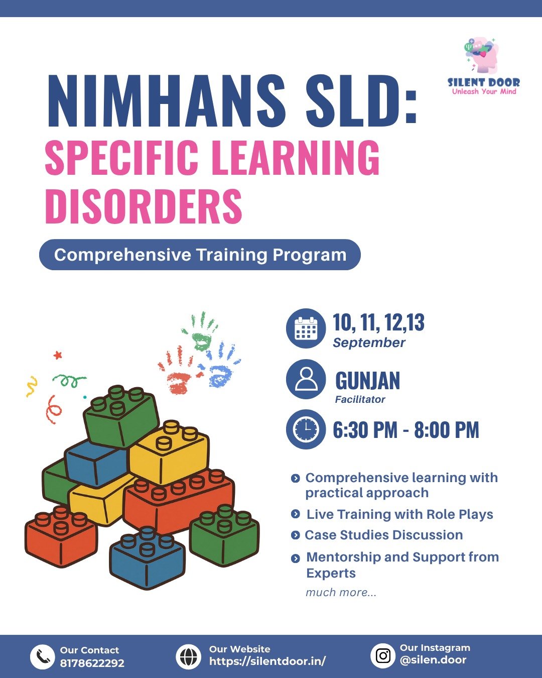 Training Programme in NIMHANS Test for SLD