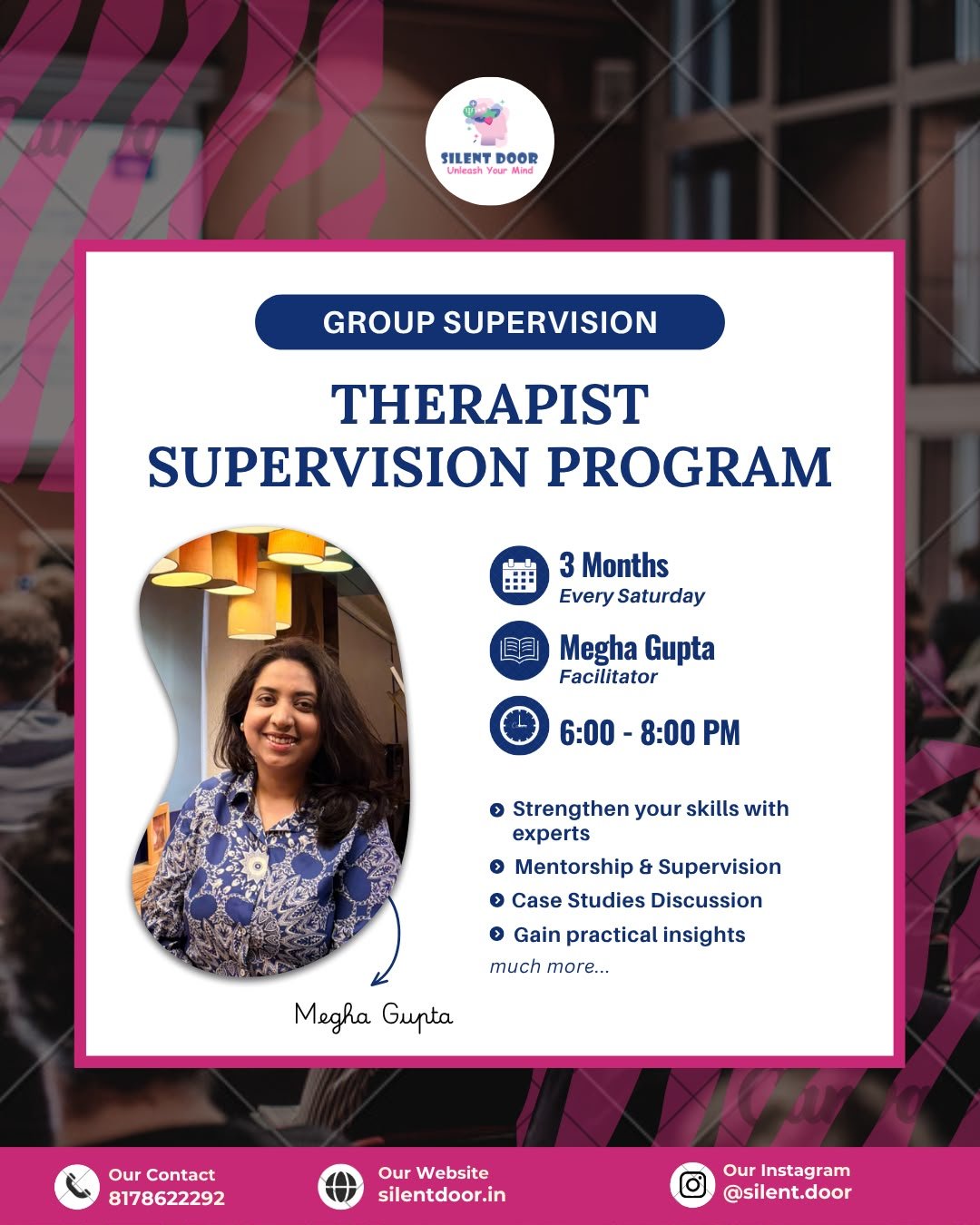 Group Supervision – Therapist Supervision Program